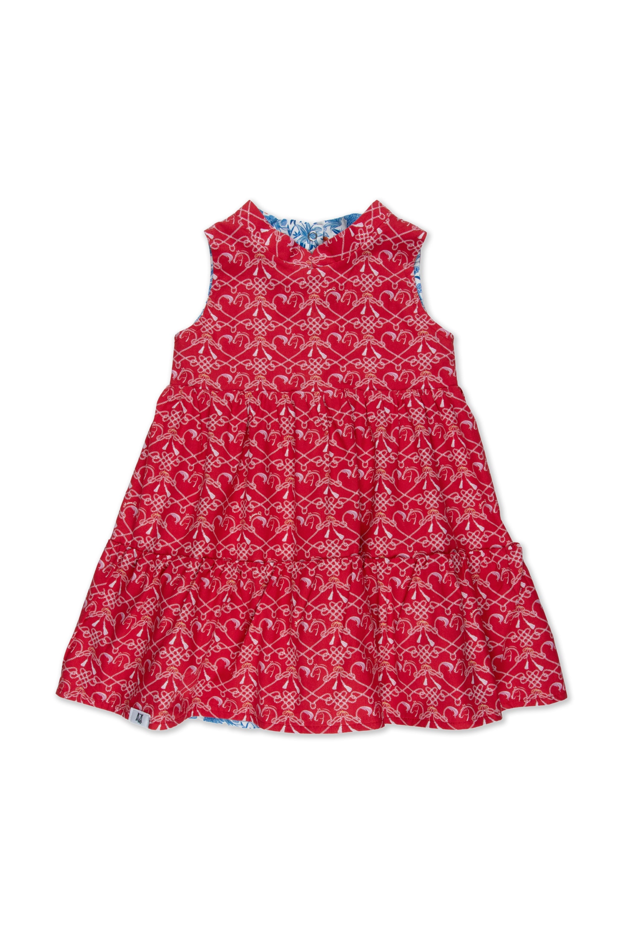 MAISON Q | Rein Heart Reversible Tiered Cheongsam