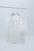 SAERO COLLECTIVE | Boho Overfit Shirt | White