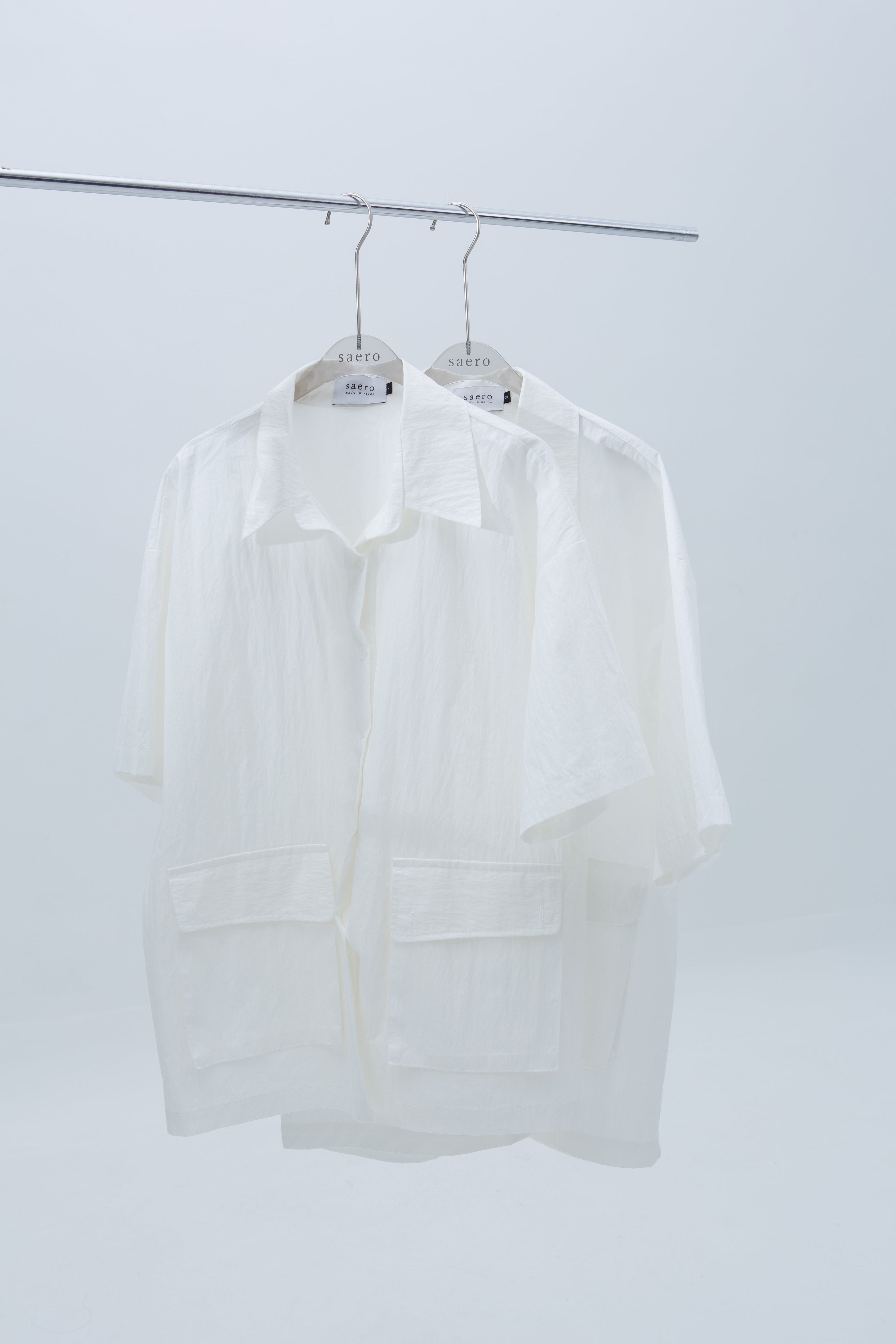 SAERO COLLECTIVE | Boho Overfit Shirt | White