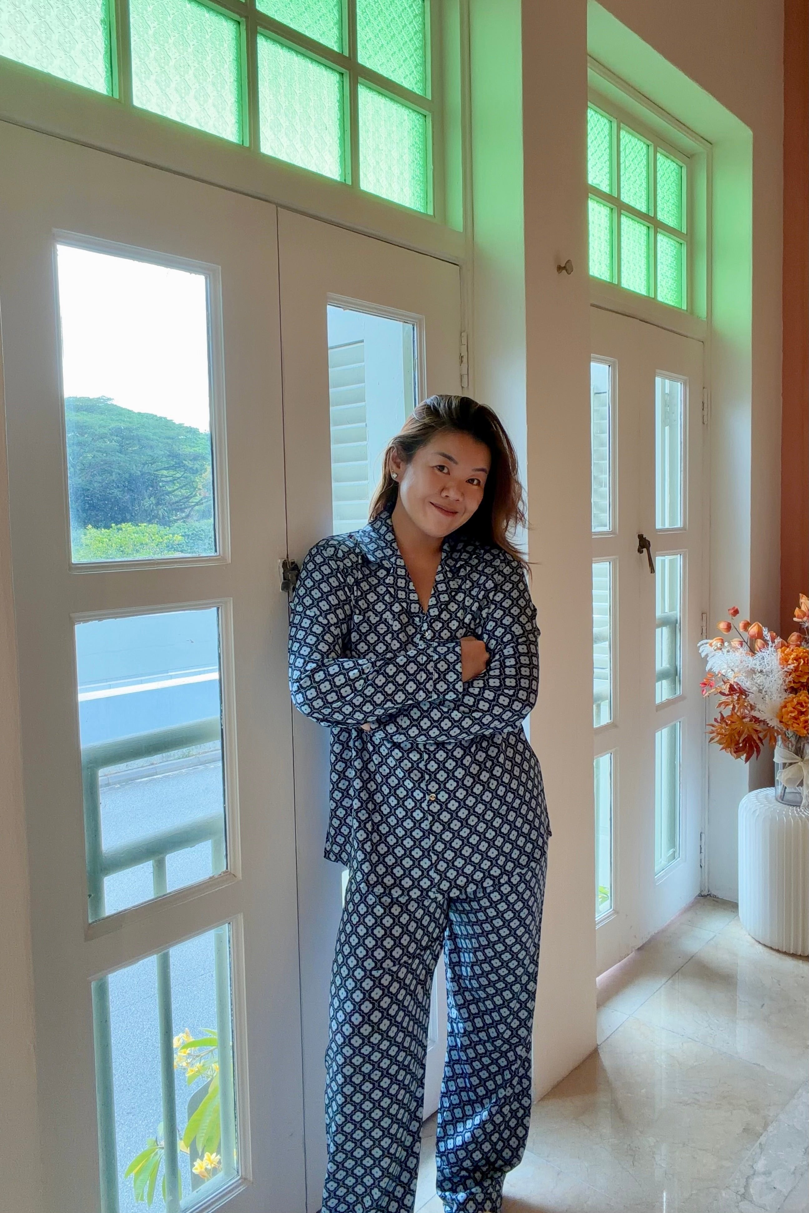 BELLS & BIRDS | Capri PJ Pants Set