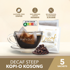 KIM'S DUET | Decaf Kopi-O Kosong (Black Coffee Without Sugar)
