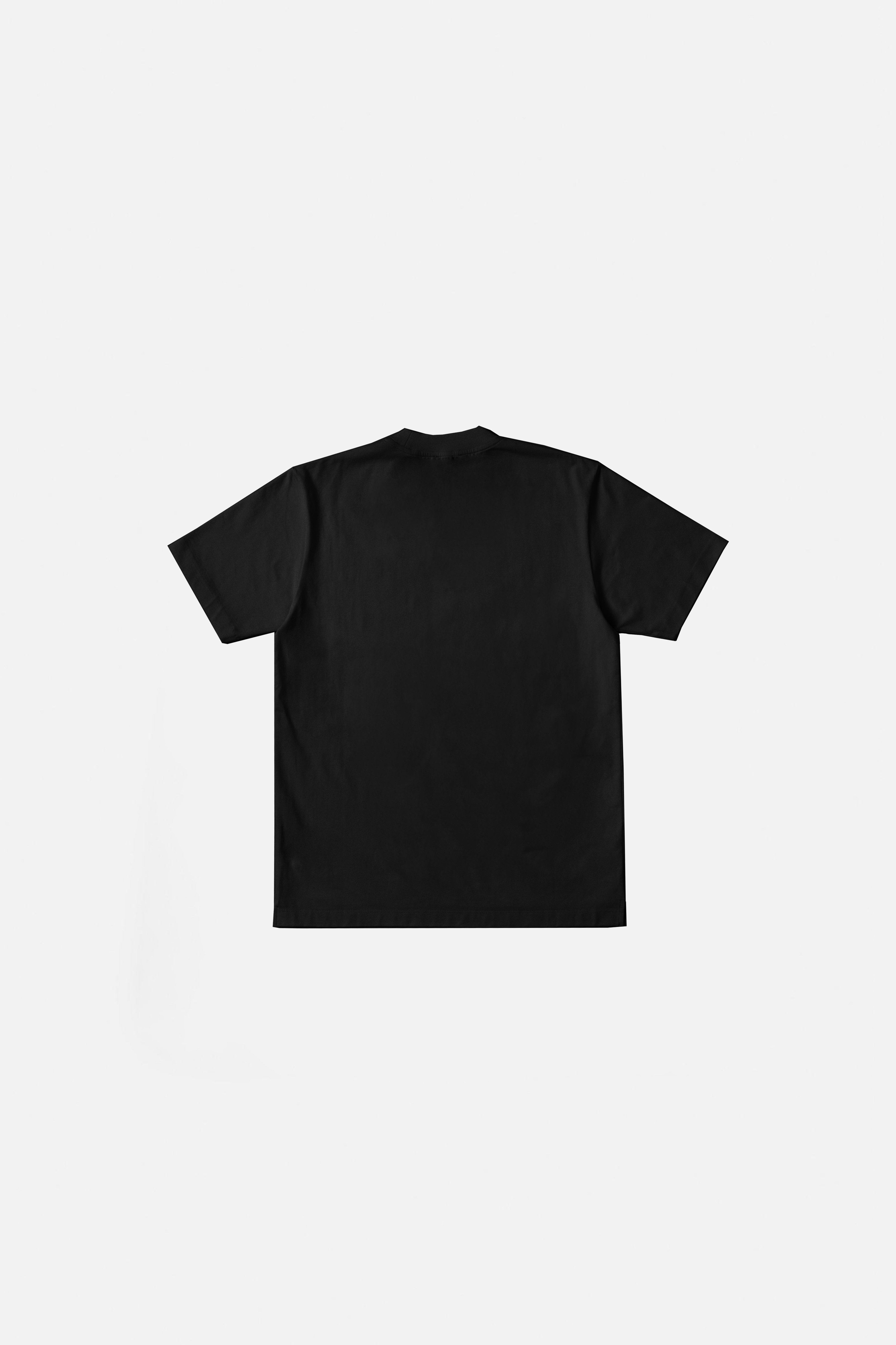 HOUSE OF ANON | Arlo Mock Neck Tee, Jersey