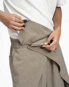 GRAYE | Sash Wrap Trousers | Olive