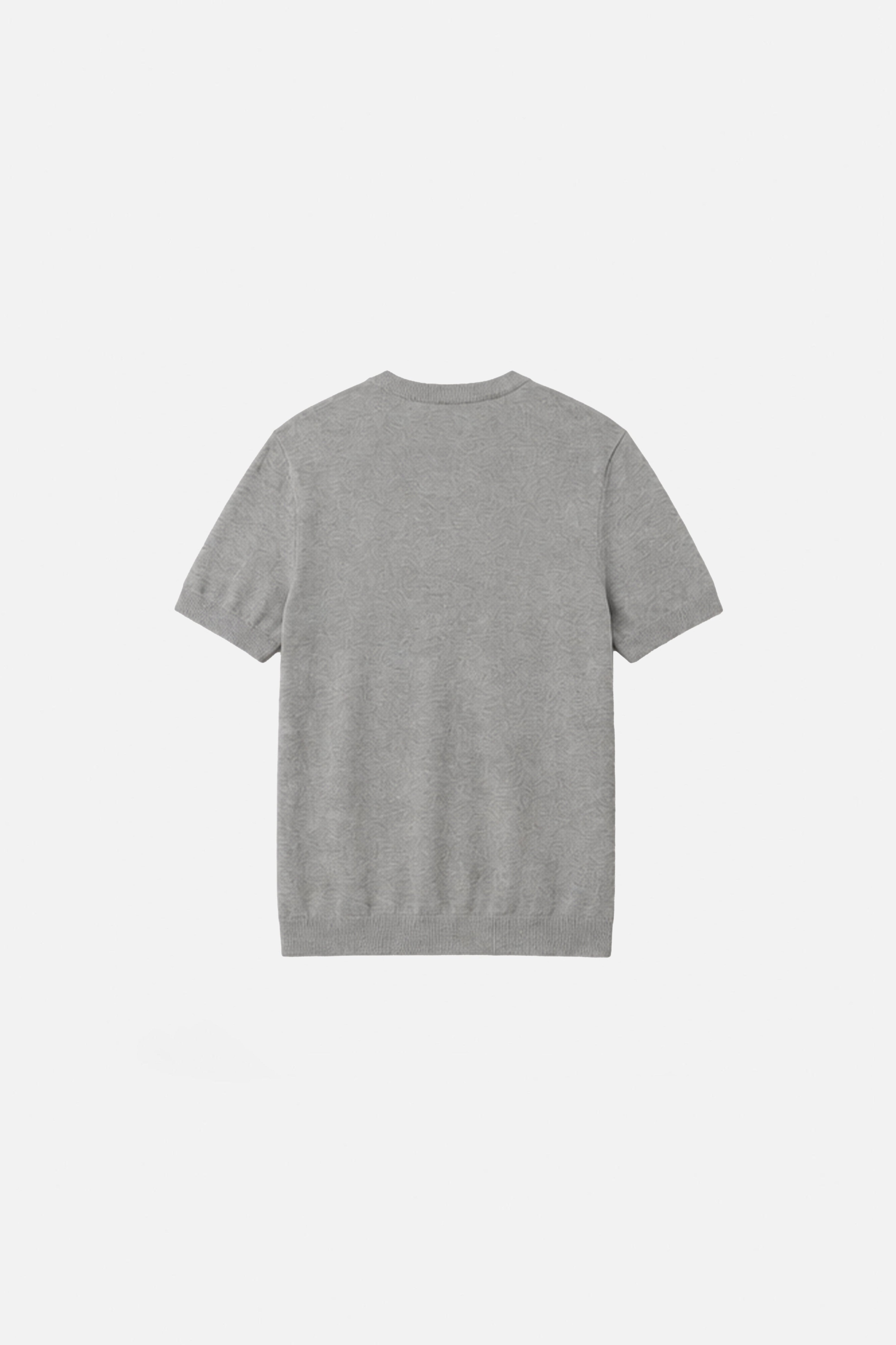 HOUSE OF HOUSE OF ANON PTE. LTD. | Sven Henley Knit Short Sleeve Top