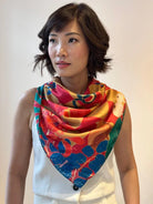 BINARY STYLE | Snake and Ladder Silk Scarf