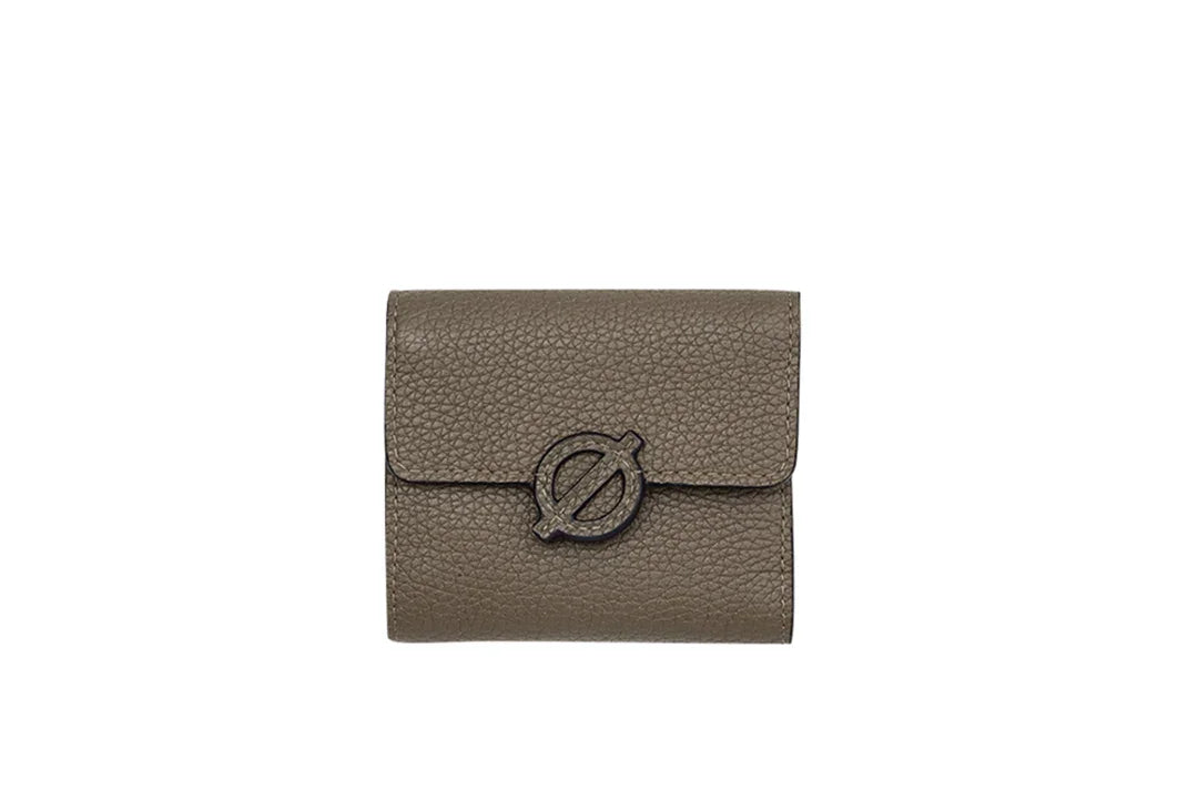 ROUNN | Small Flap Wallet - Taupe