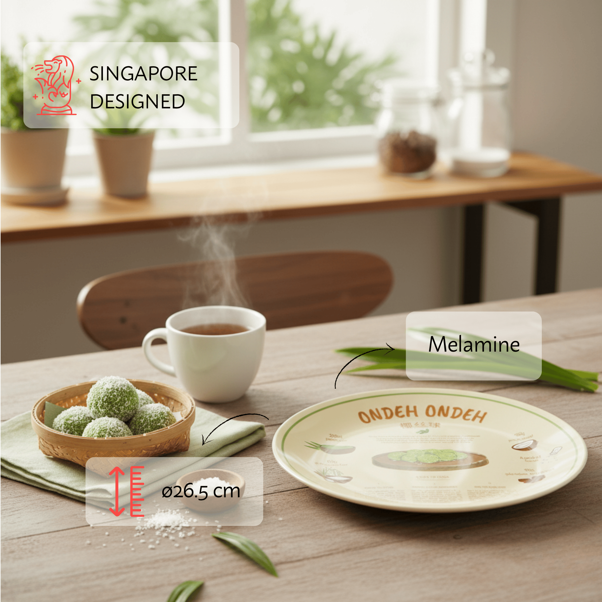 NOM | Recipe Plate (Ondeh Ondeh)