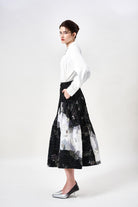 KHAAR | March Flower Midi Skirt