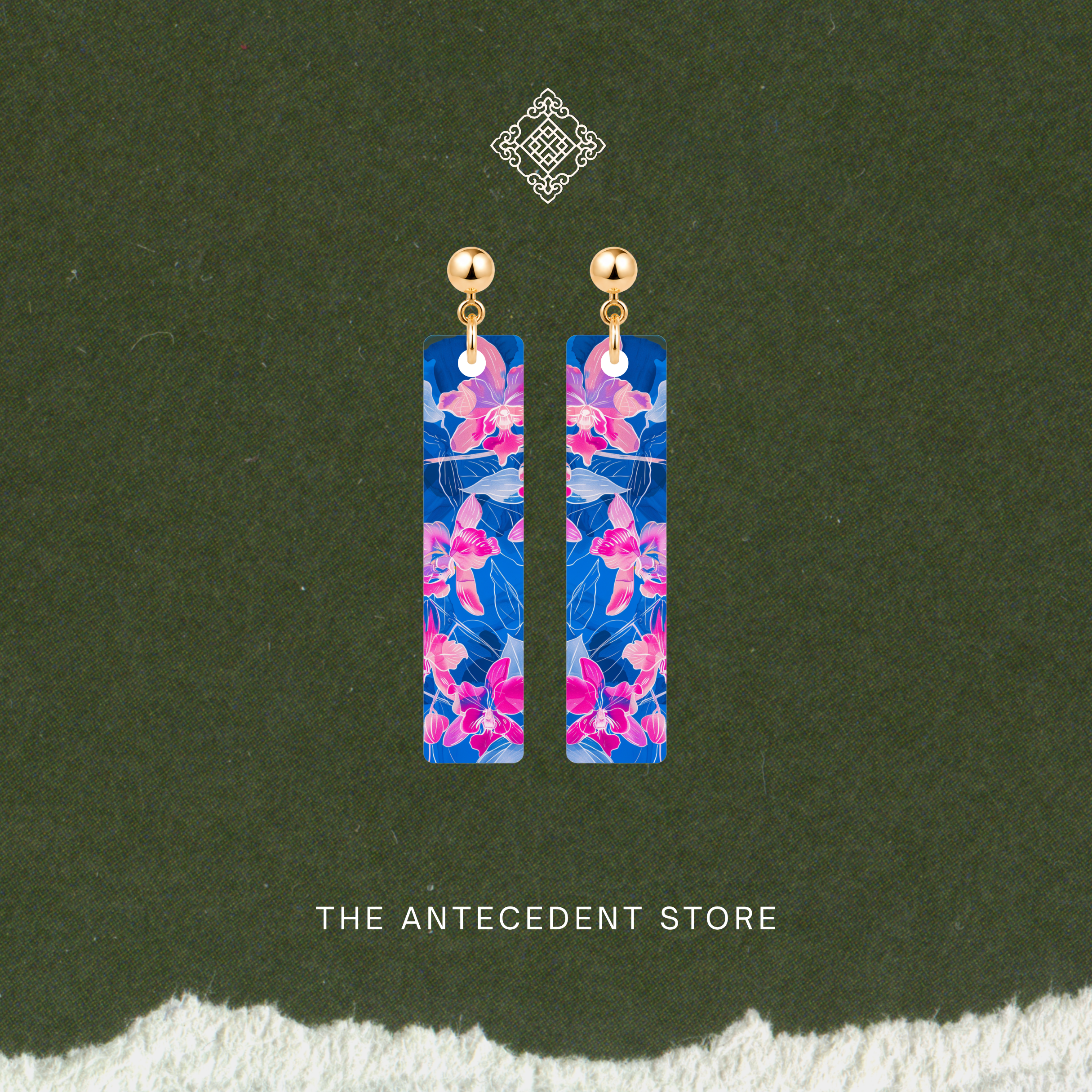 THE ANTECEDENT STORE | Vanda Miss Joaquim Orchid Earrings