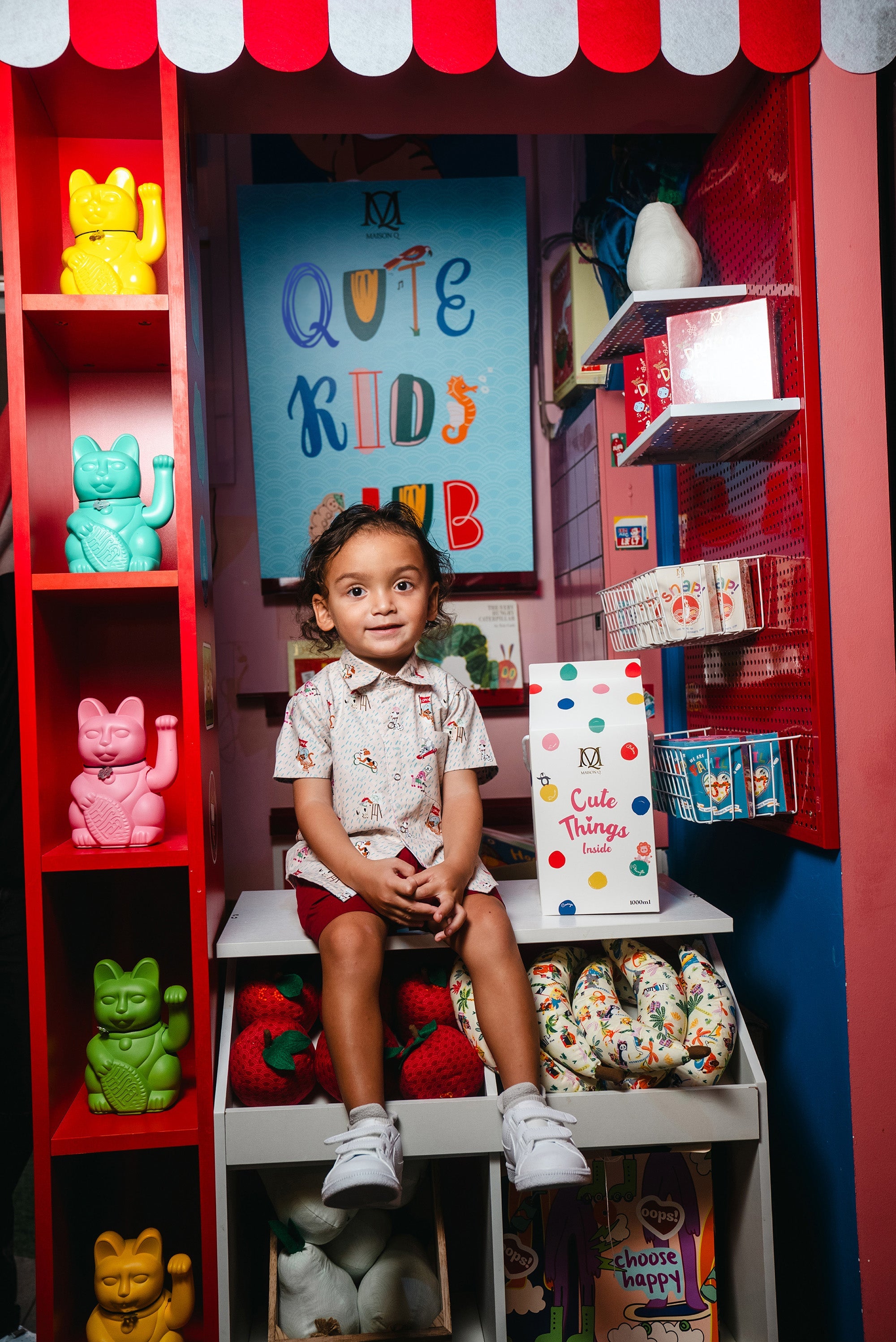 MAISON Q | Secret Garden Reversible Shirt