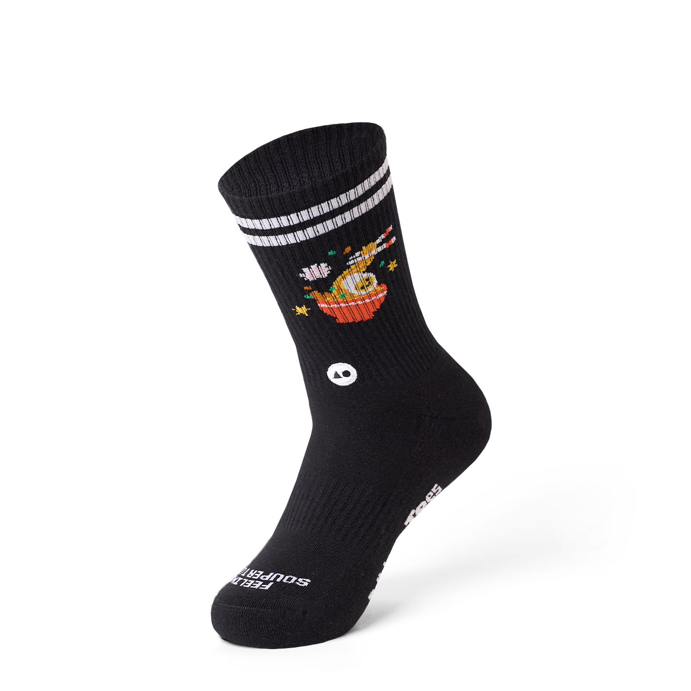 TALKING TOES | Souper Ramen Athletic Sock