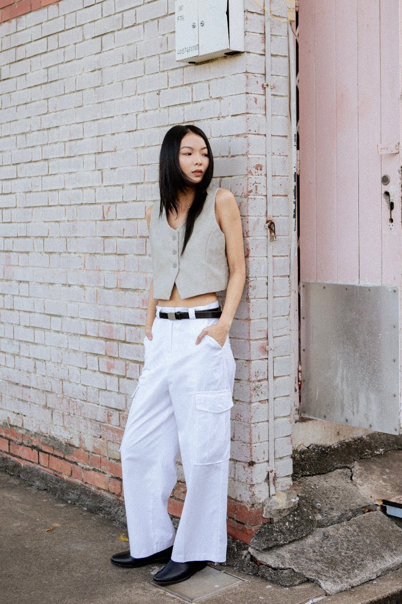 SAERO COLLECTIVE | Hae Structured Vest | Sand