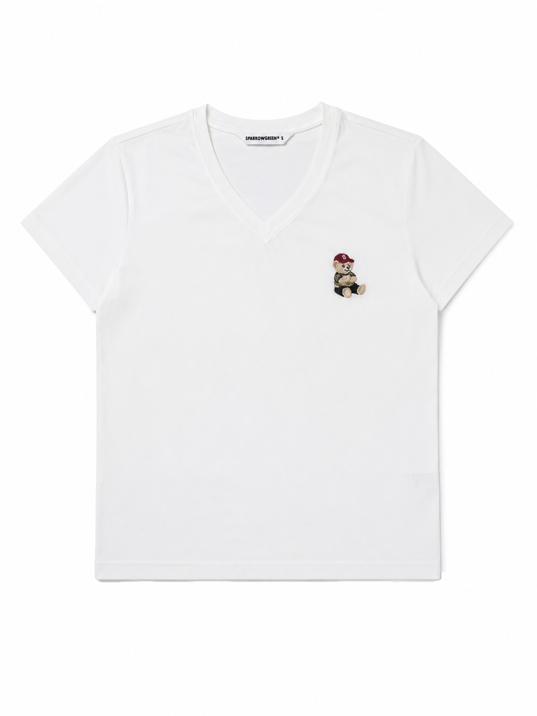 SPARROW GREEN | VIN V-Neck Tee