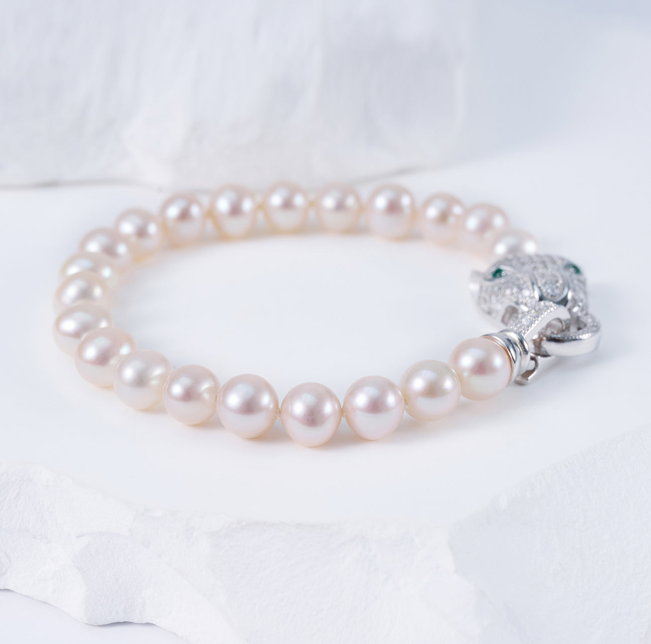 PEARLY LUSTRE | Freshwater Pearl Bracelet WB00136 | SAFARI
