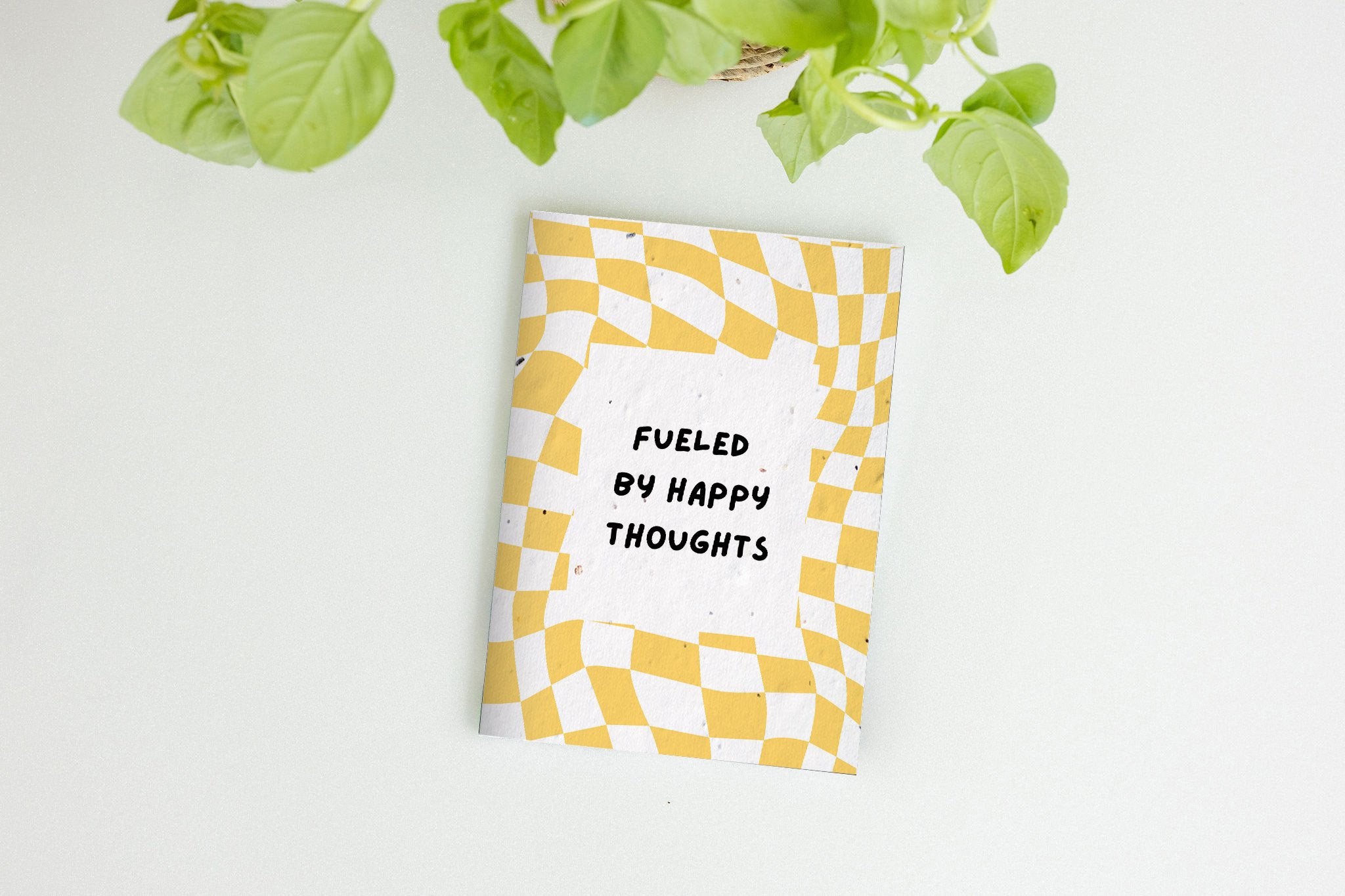 PURPLE AND PURE | Plantable Notebook Set - Happy Thoughts