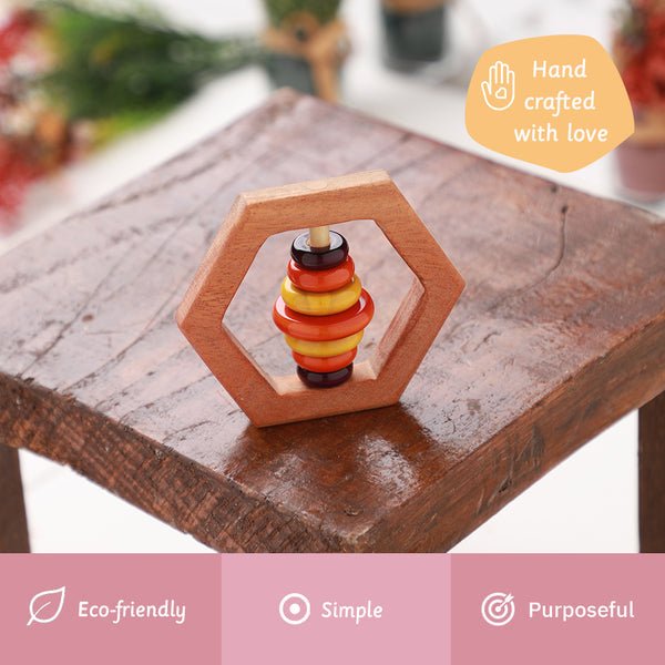 NIMBU | Handmade Wooden Rattles