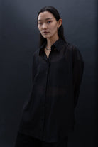 SAERO COLLECTIVE | Malgeun Tencel Shirt | Black