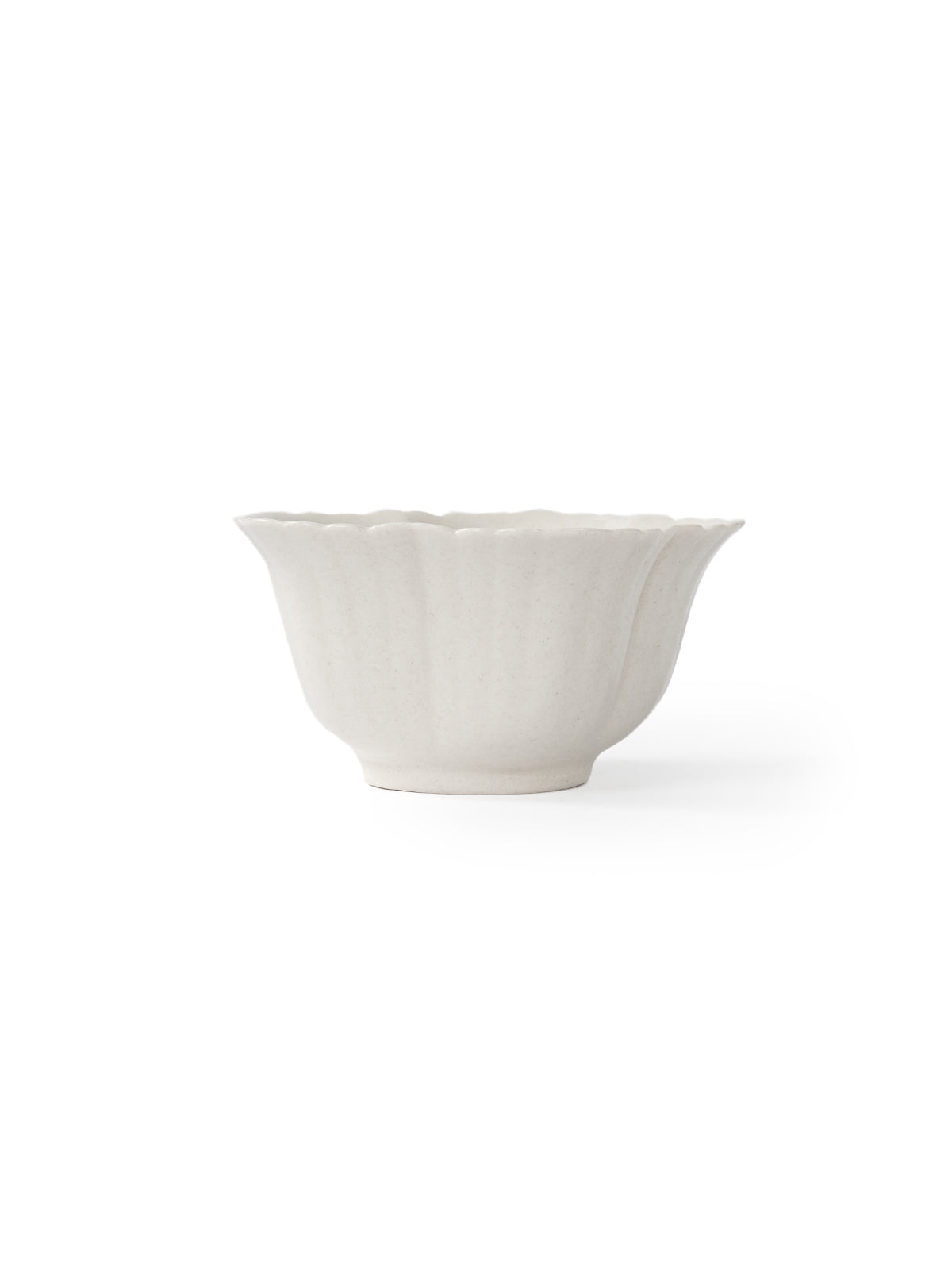 CRAFILAB | Ash Gray & Floral Edge Teacup