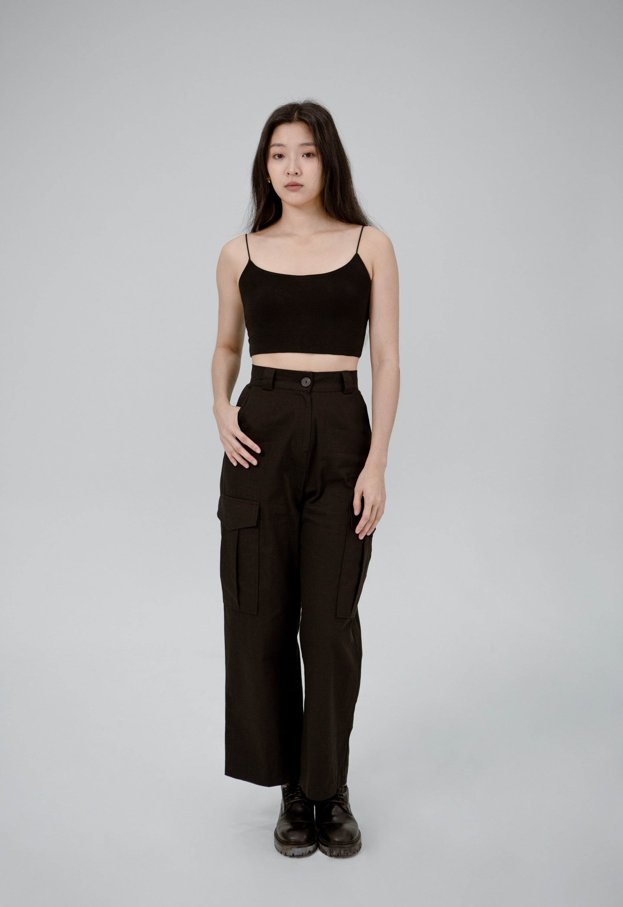 SAERO COLLECTIVE | Tencel Top | Black