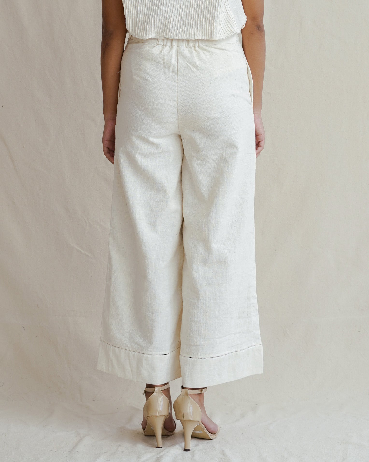 SUKKHA CITTA | KAPAS - Hemstitched Wide Leg Pants
