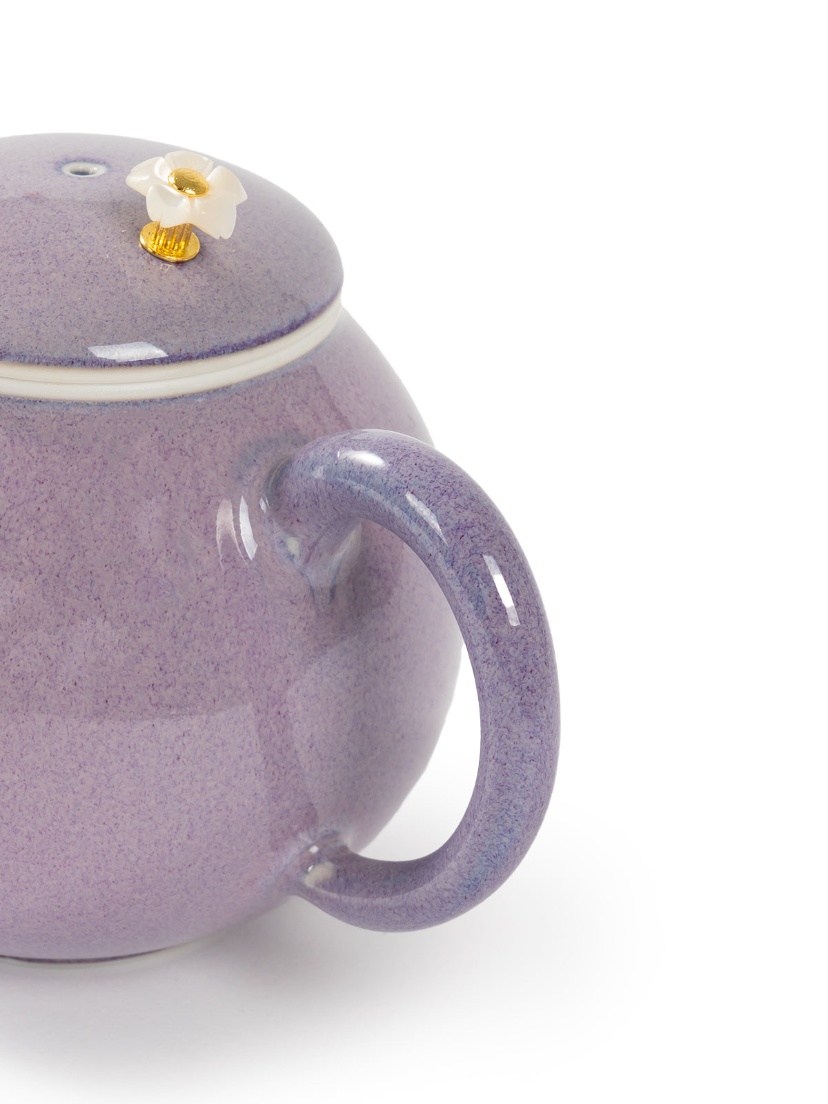 CRAFILAB | Purple & Jun Kiln Transmutation Dragon Egg Teapot