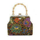 COCOONESE | Bamboo Top Handle Bag - Moonlit Garden
