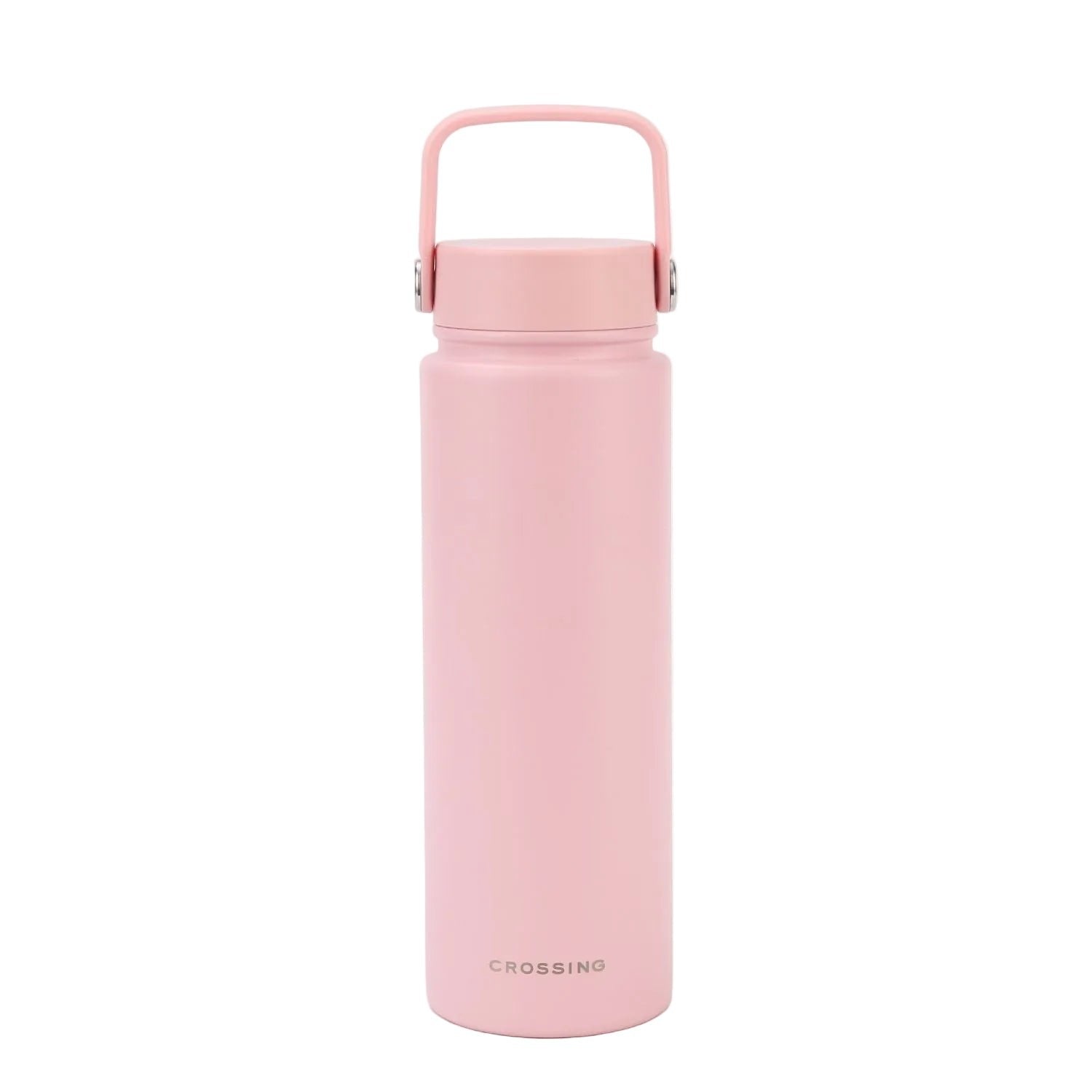 CROSSING | 720ml Urban Ceramic S/S Insulated Flat Cap Bottle With Handle