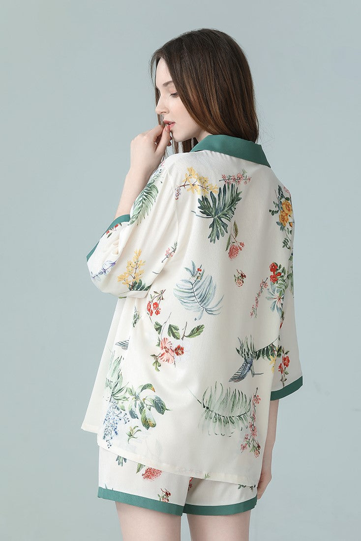 BELLS & BIRDS | Paradiso Floral Pyjamas Set