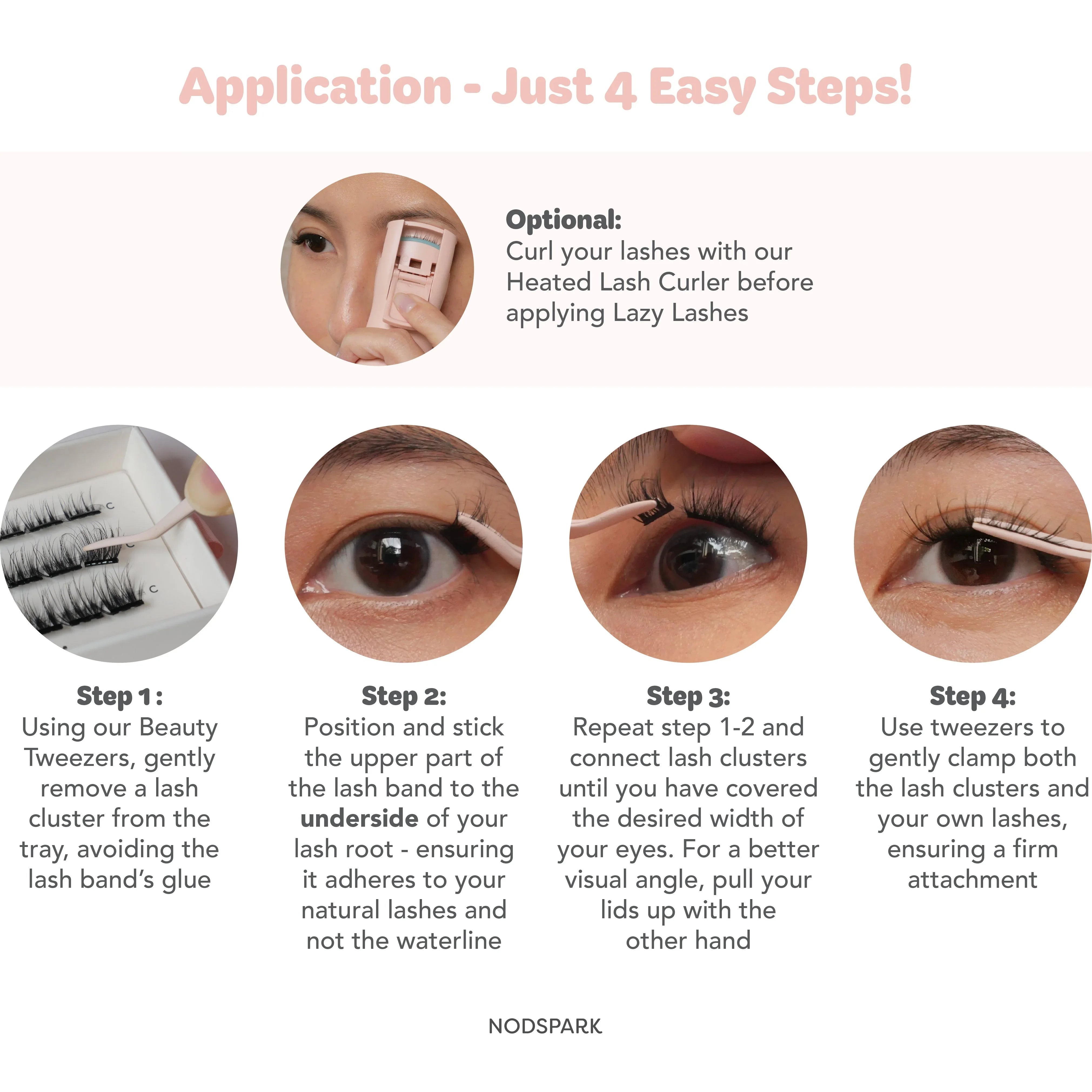 NODSPARK | Dinner Twilight Charm Lazy Lashes