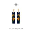 THE ANTECEDENT STORE | Bird of Paradise Earrings | Stories Of Singapore