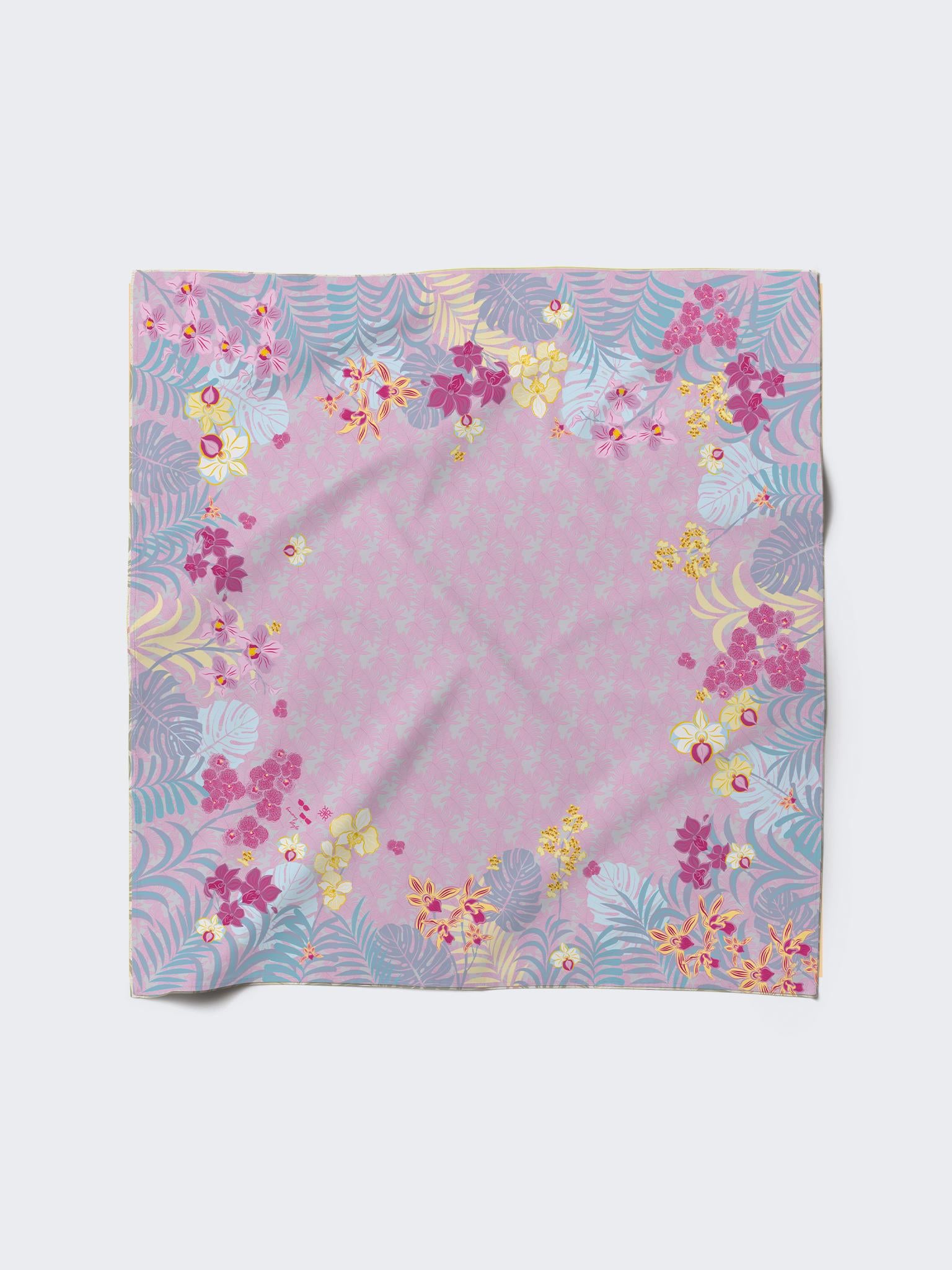 RIA MIRANDA | Orchid Whispers Scarf