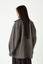 SAERO COLLECTIVE | Gajuk Oversized Jacket | Charcoal Grey