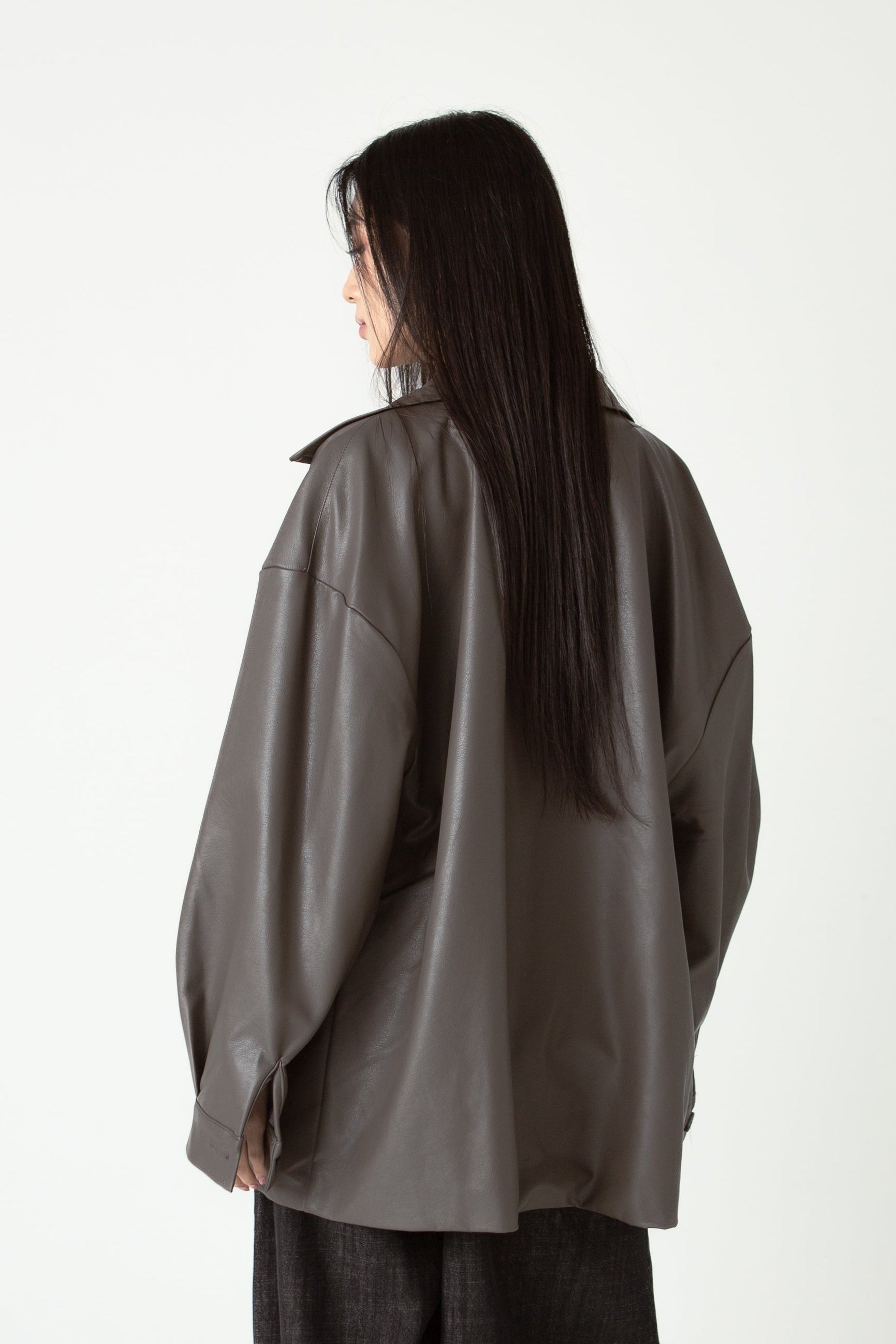 SAERO COLLECTIVE | Gajuk Oversized Jacket | Charcoal Grey