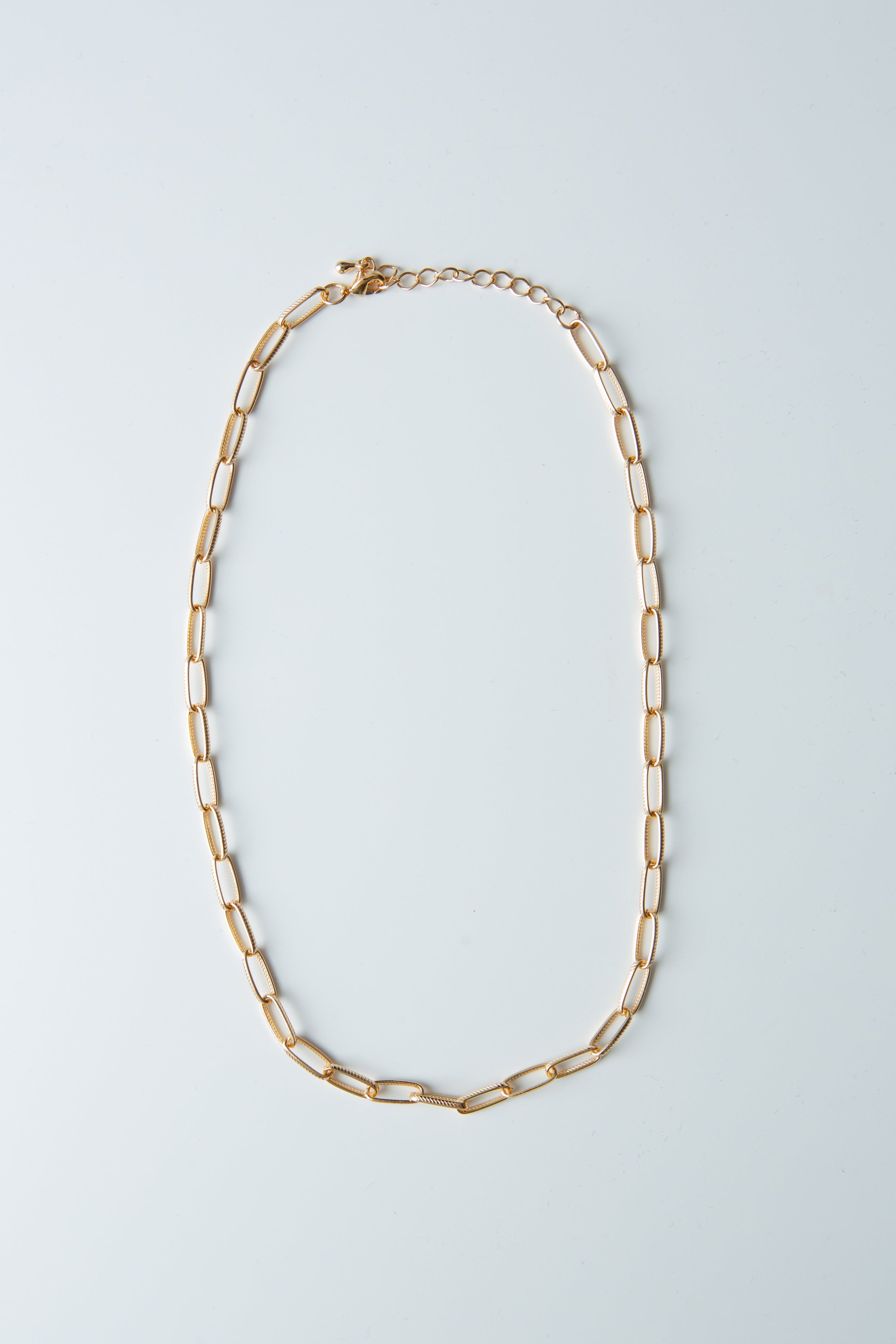 SAERO COLLECTIVE | Hayan Link Necklace | Gold