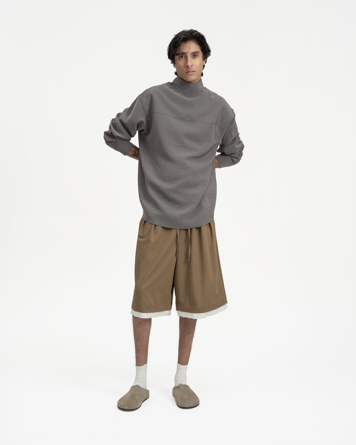 GRAYE | Mock Neck Shirt