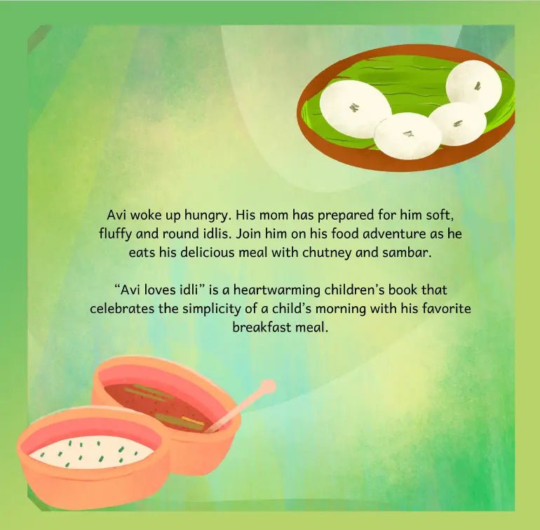 NIMBU | Book: Avi Loves Idli