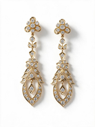 FOUNDATION JEWELLERS | 18K Yellow Gold Natural Diamond Earring - PE101814