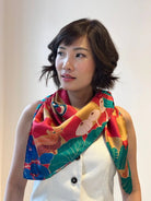 BINARY STYLE | Snake and Ladder Silk Scarf