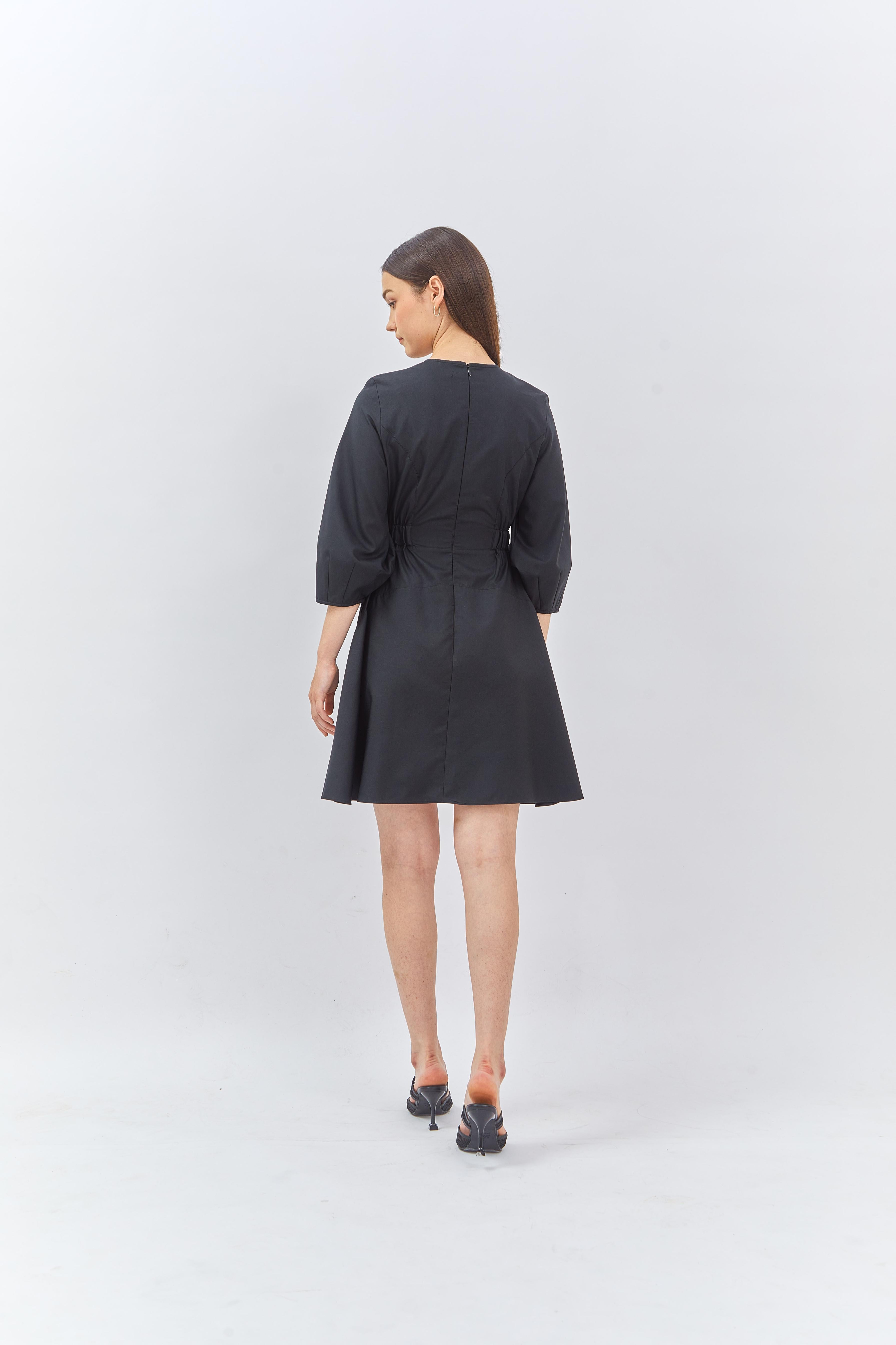 CAELI ECO LUXE | Volume Sleeve Dress