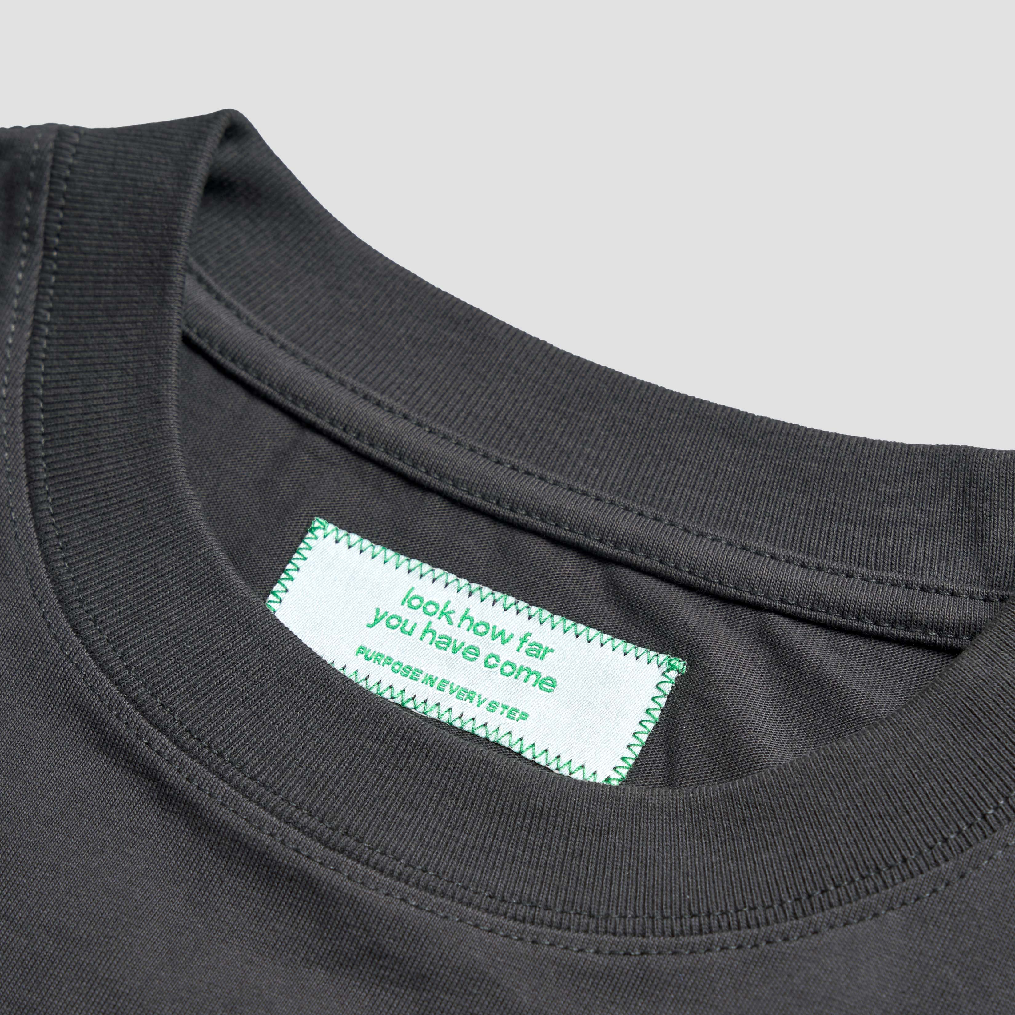 TALKING TOES | Stargazer Oversized Tee - Charcoal