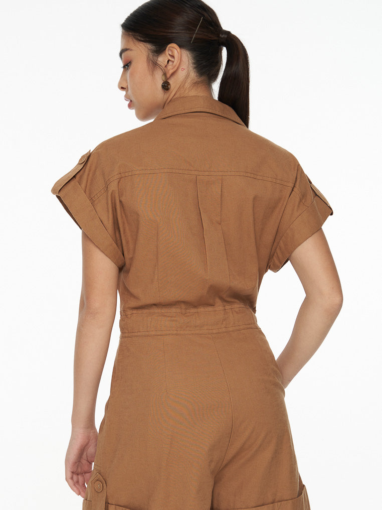 DRESSINGPAULA | Cargo Playsuit