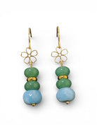 THE ANTECEDANT STORE | E - Bloom & Blessings Green Aventurine Earrings