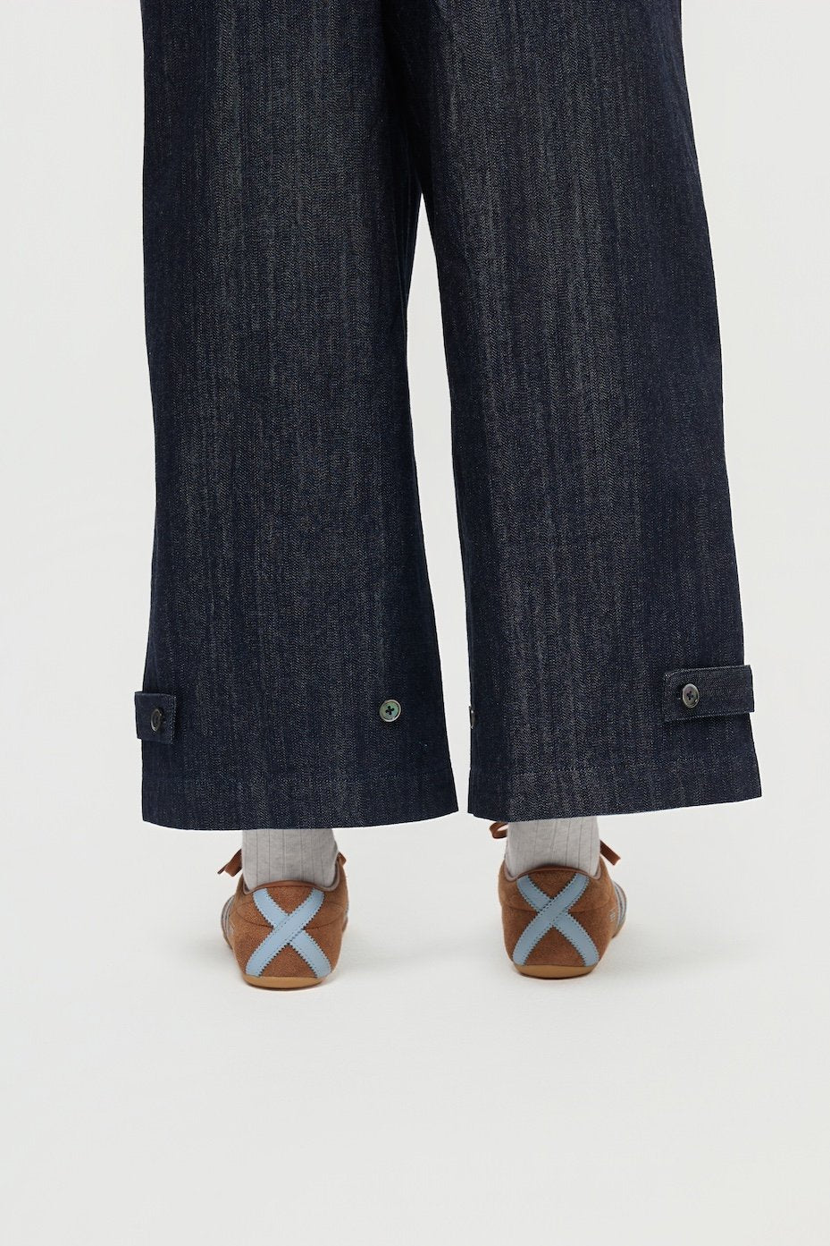 3EIGHTH | Barun Trousers in Slub Denim by Kaihara Japan