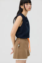 3EIGHTH | Futae Shorts In Sandstone