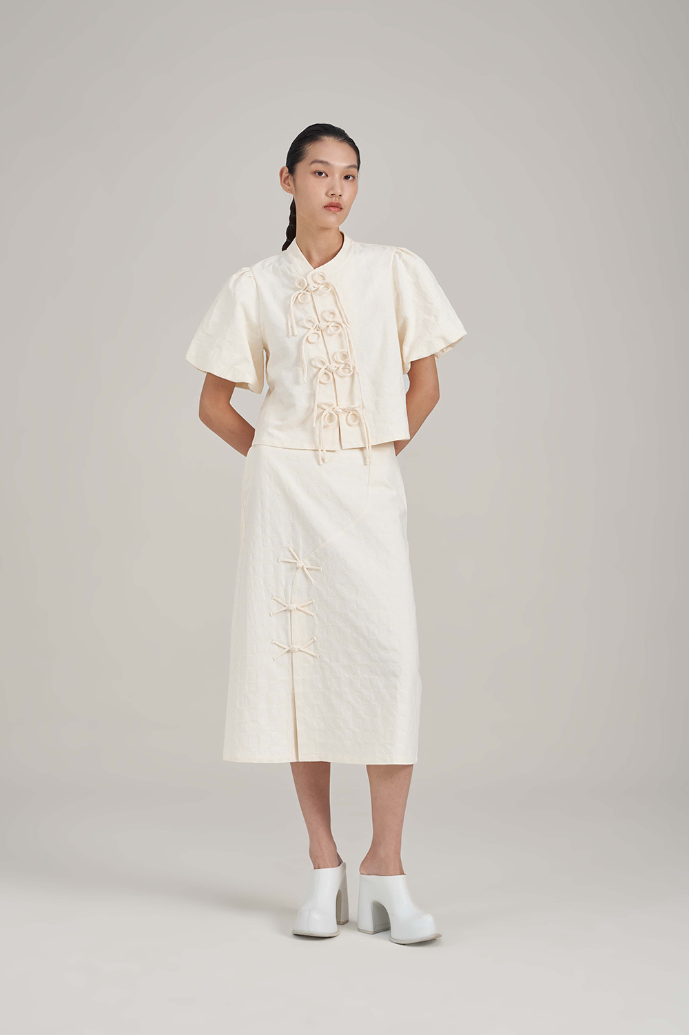 SABRINAGOH | Devita Cheongsam Top