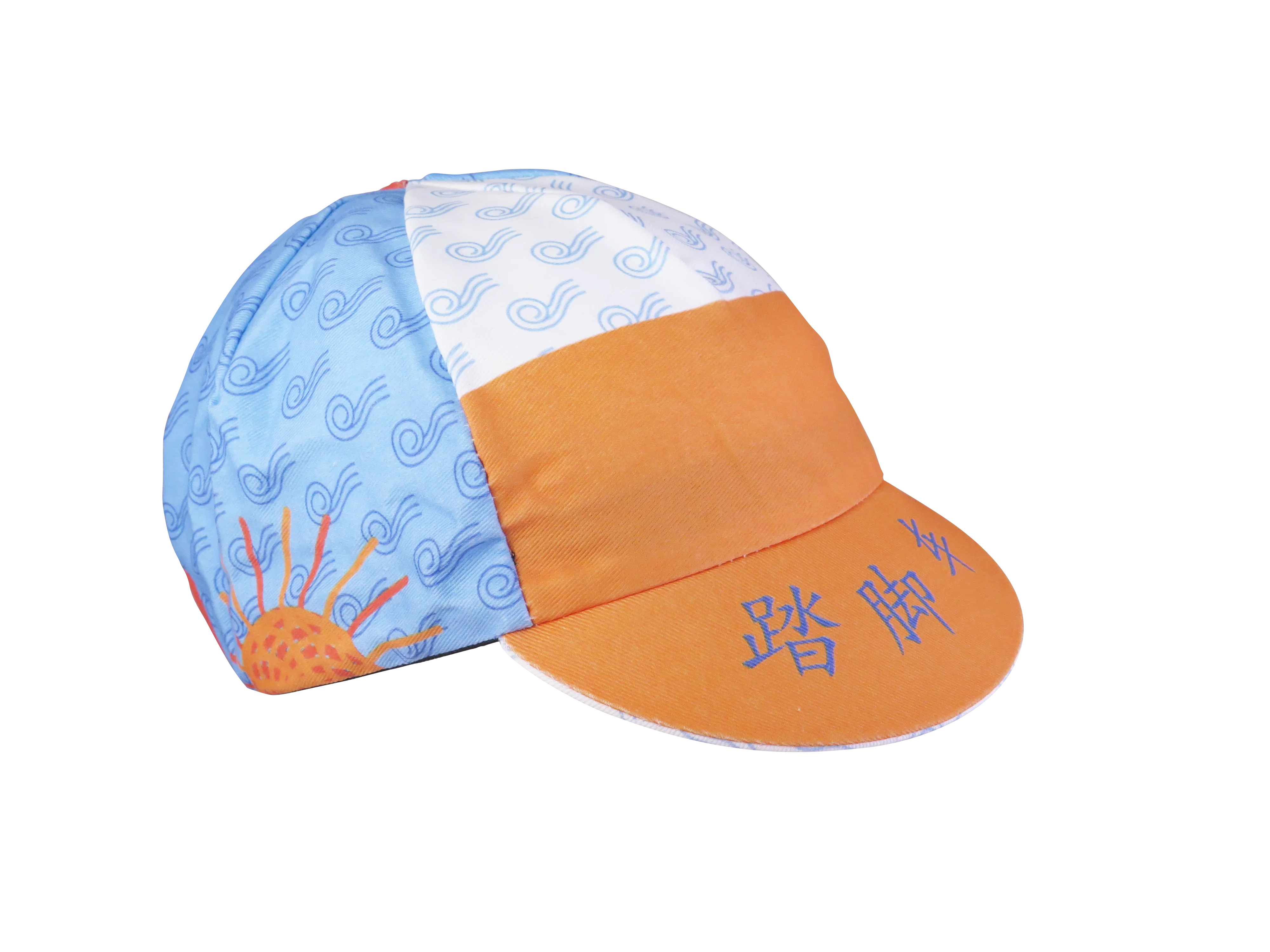 A DESIGN BY TAKACHYA | Cycling Cap - Chinese Idioms Nice Sun and Wind