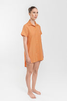 KATRUSS | Shirt Dress, Sheen Mosaic
