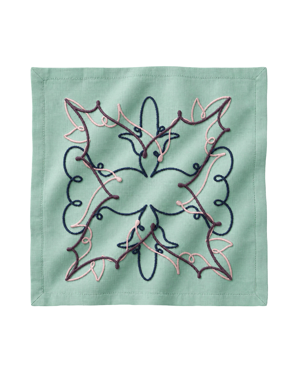 MEJA MAISON DE BALI | The Mosaique Rambat Cocktail Napkin by Meja (Set Of 2)