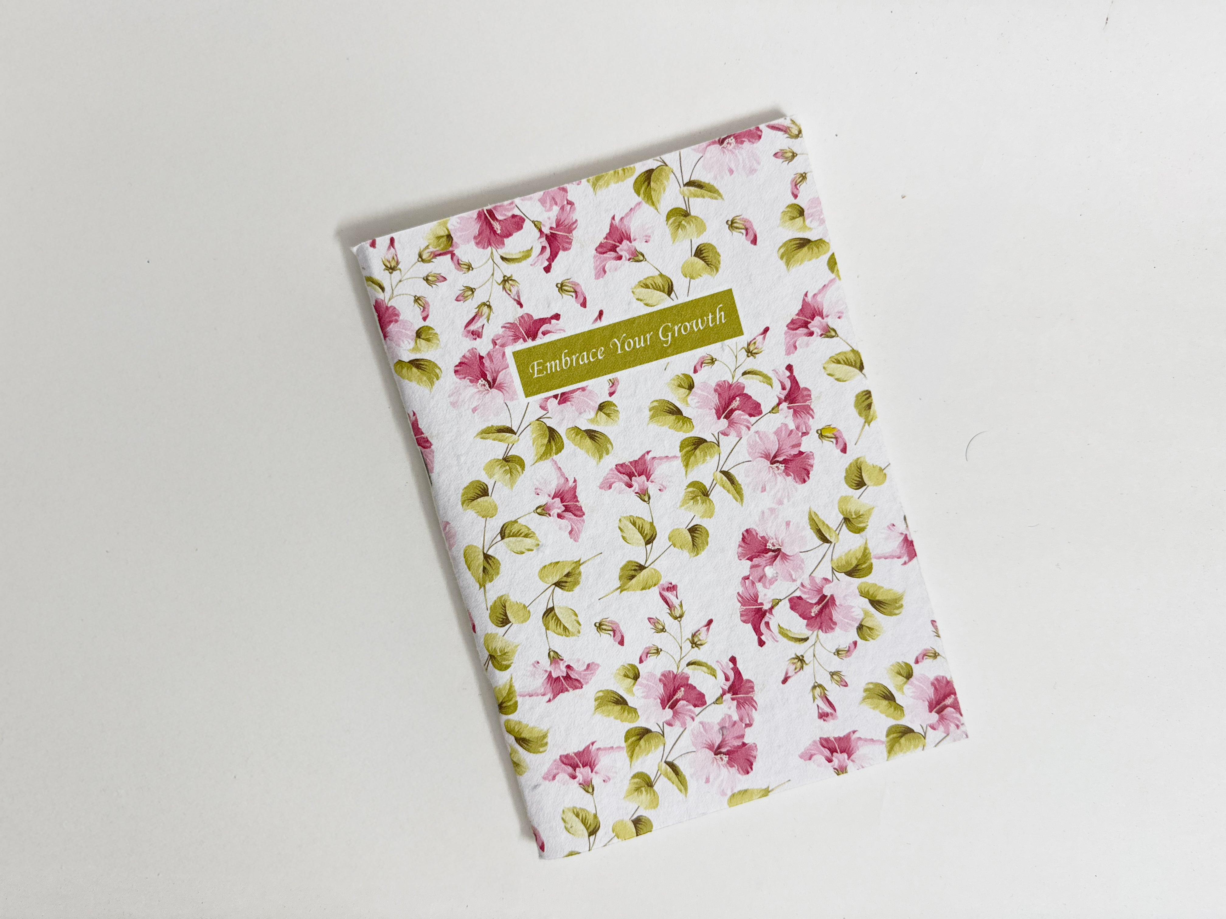 PURPLE AND PURE | Plantable Notebook Gift Set - Hibiscus Bloom