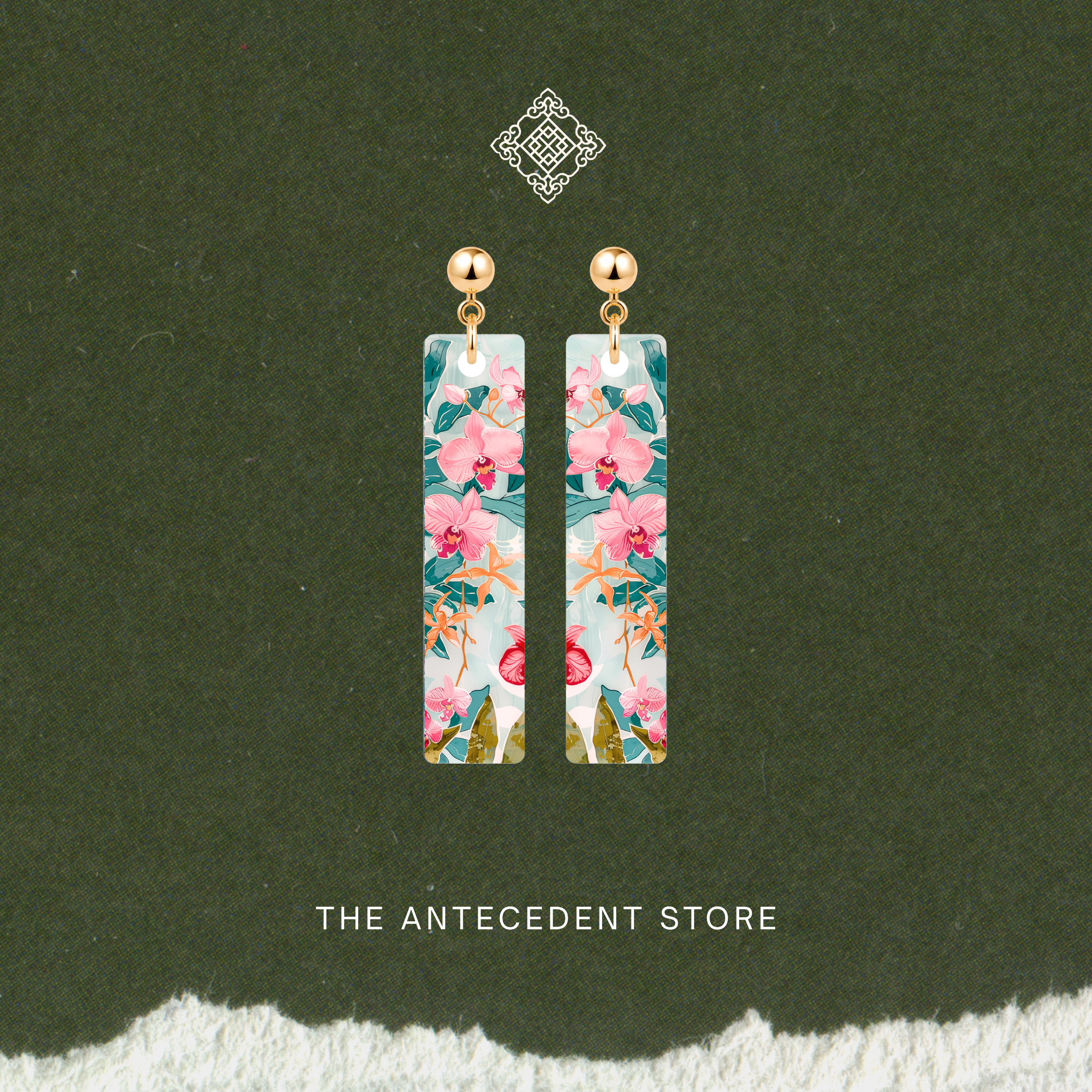 THE ANTECEDENT STORE | Nyonya Vanda Earrings